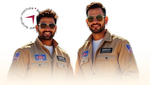 2 Private Pilots Smiling at the camera descriptive image for the webpage